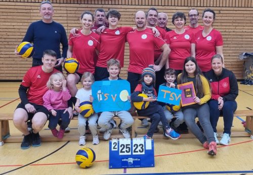 Mixed-Mannschaft und Fans