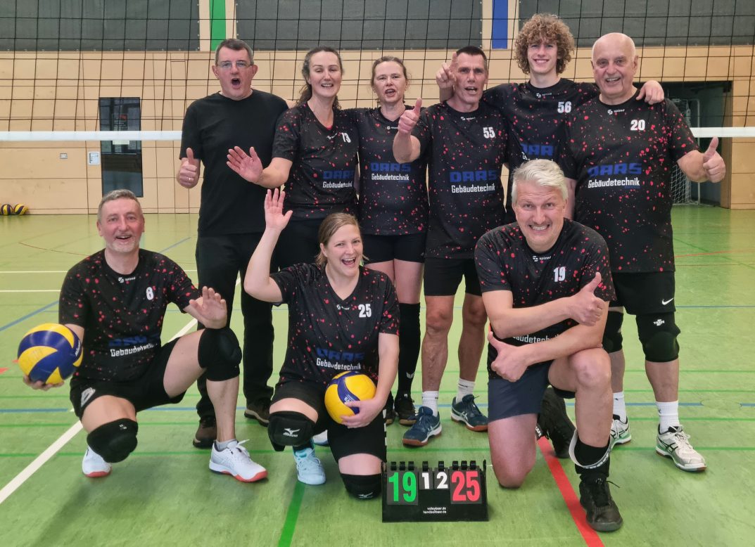 Die Waldenbucher C3 Mannschaft nach dem Spiel