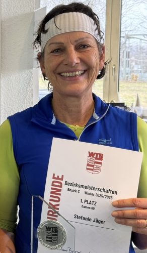 Bezirksmeisterin Stefanie Jäger