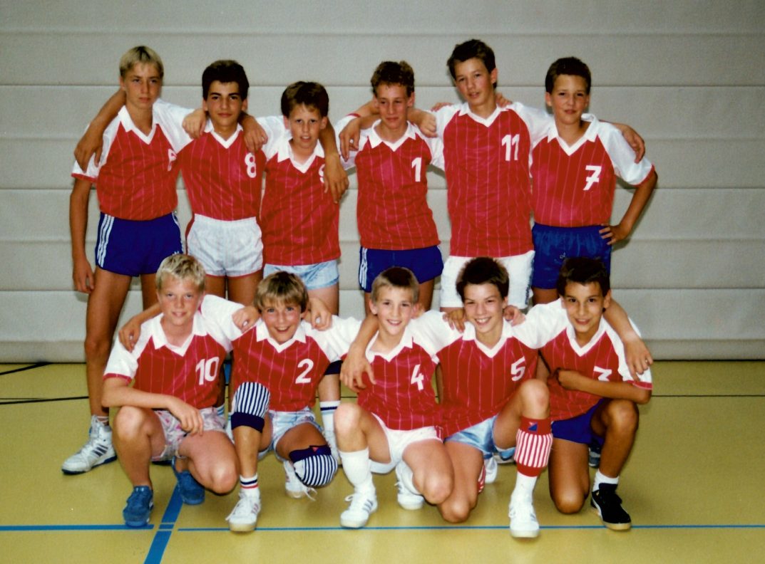 Volleyball Jugendmannschaft von 1988