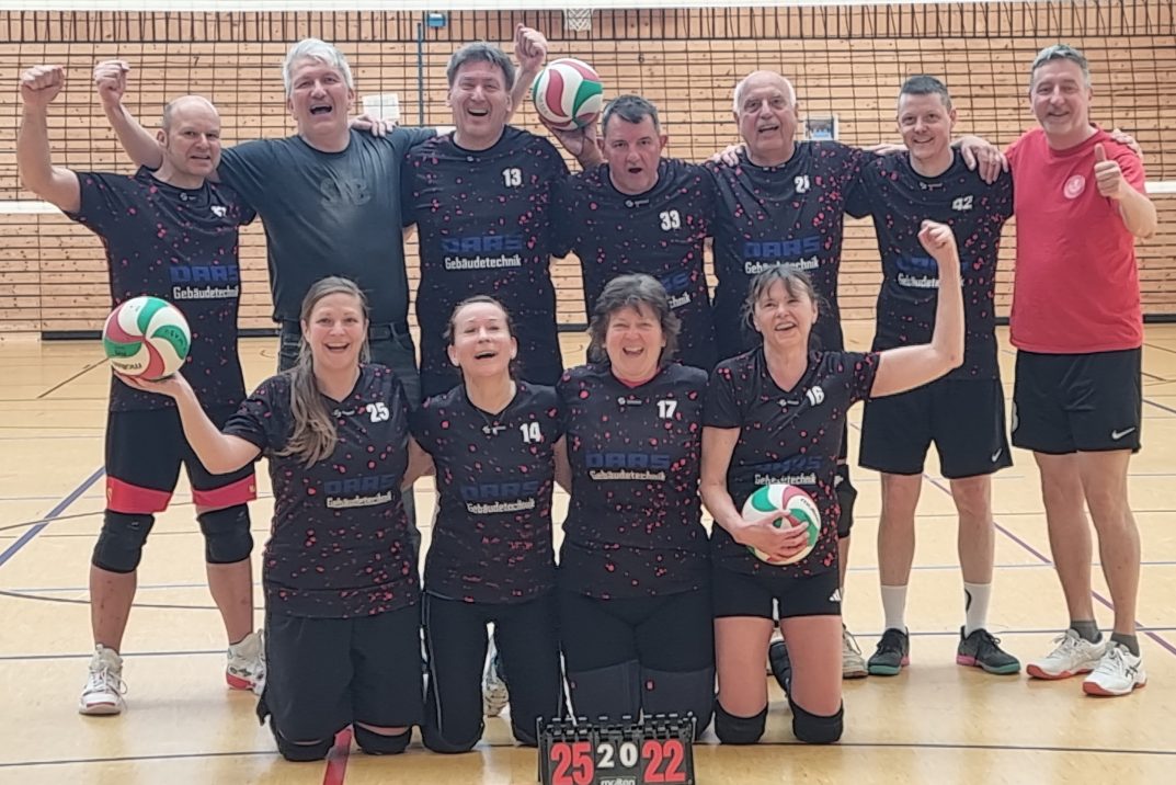 Mixed-Volleyball-Mannschaft am 22.März 2026