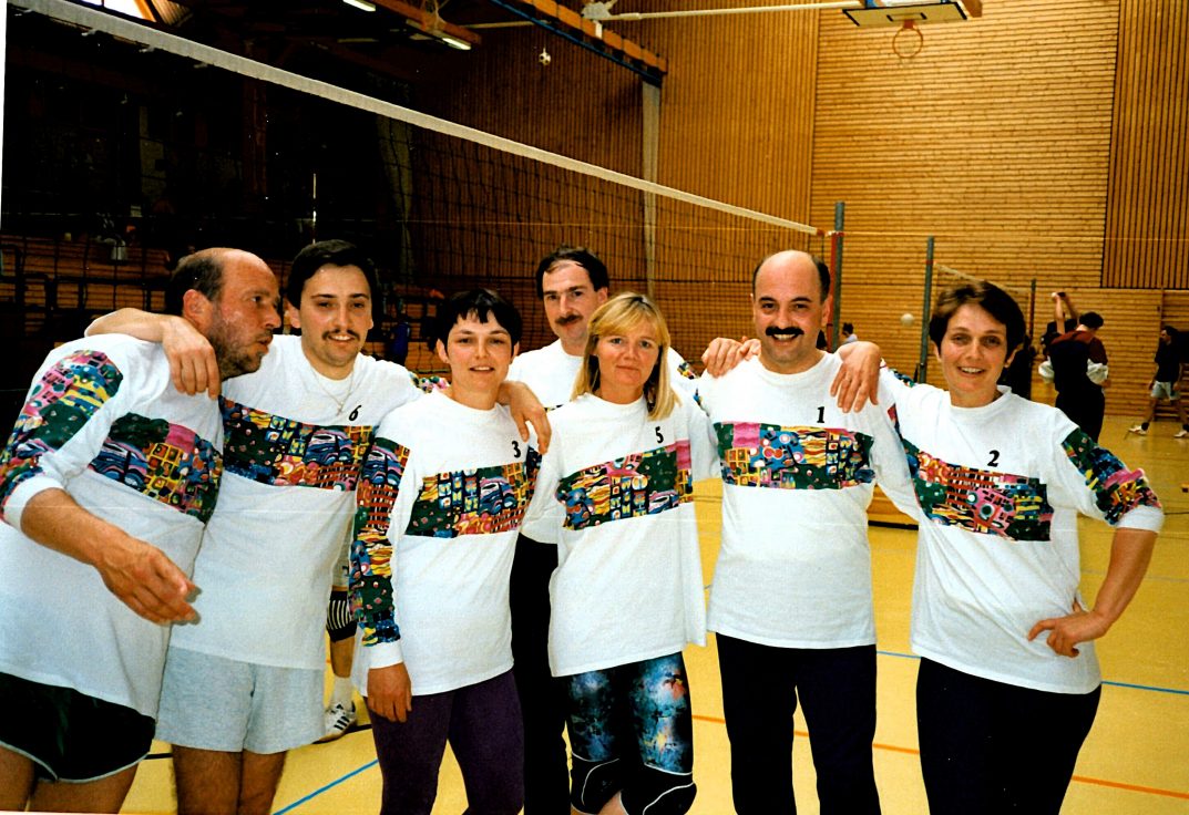 Volleyball Mixed-Mannschaft von 1993