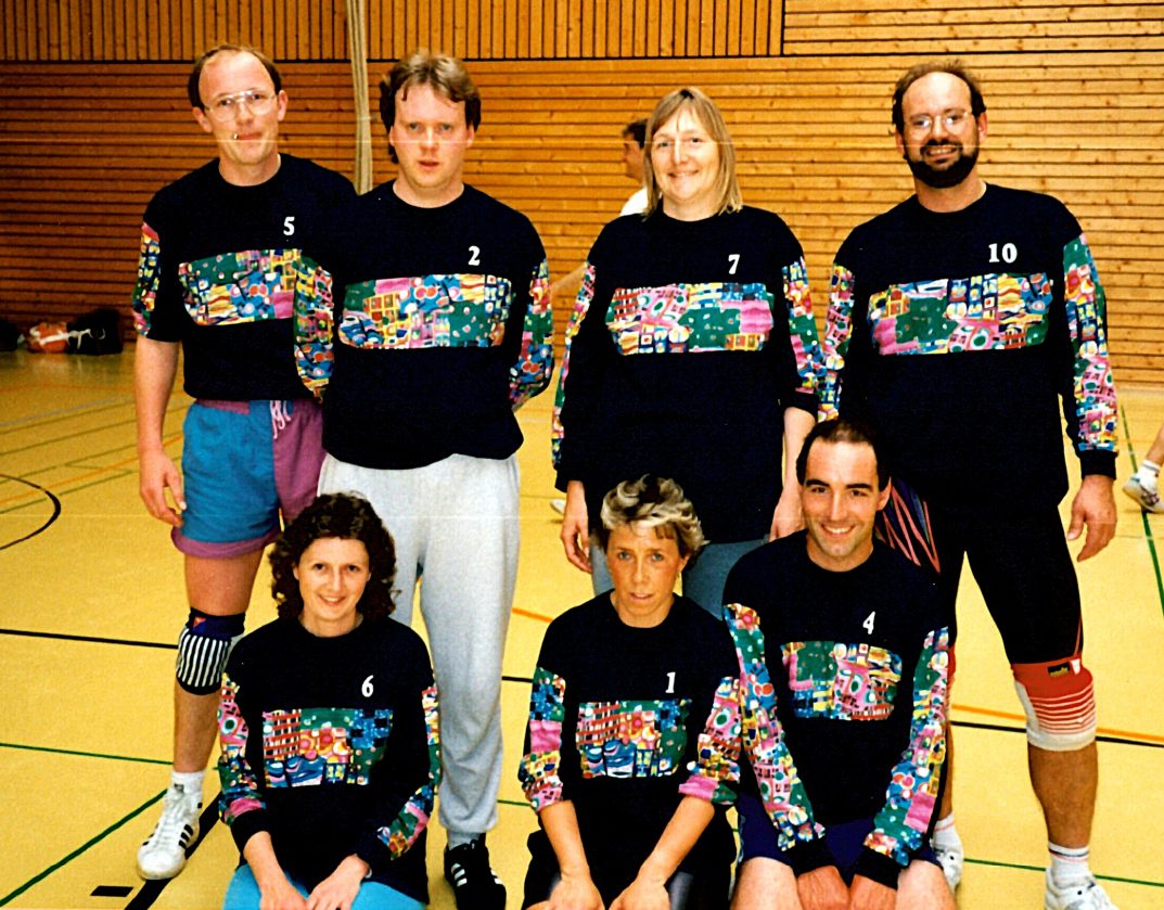 Volleyball Mixed-Mannschaft von 1993